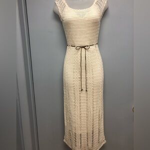 Express hand knit maxi dress